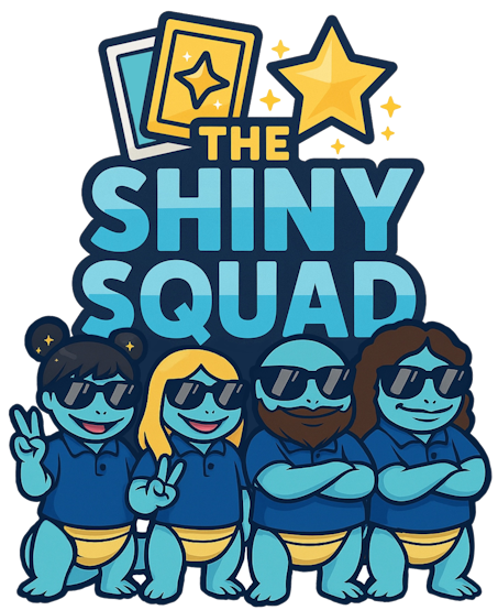 The Shiny Squad logo (Charlie & Jo)